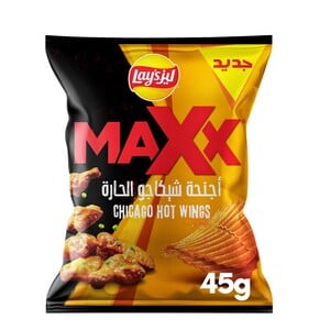 Lay's Max Chicago Hot Wings Chips 45 g