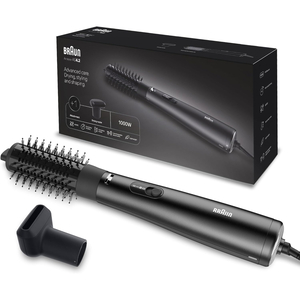 Braun Hair Styler AS-420, 1000Watts Ionic Black