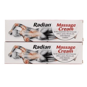 Radian Massage Cream Value Pack 2 x 40 g