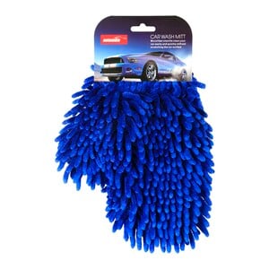 Automate Car Wash Mitt with Thumb, Blue, SYG027