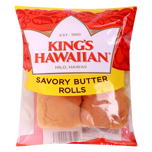 King's Hawaiian Savory Butter Rolls 113 g