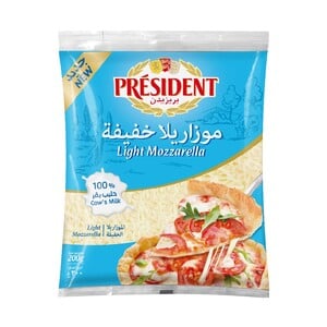 President Light Mozzarella Cheese 200 g