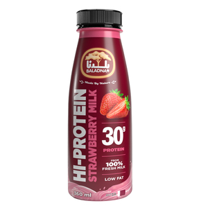 Baladna High Protein Strawberry Milk 360 ml