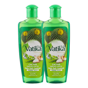 Dabur Vatika Hair Oil Cactus Value Pack 2 x 200 ml