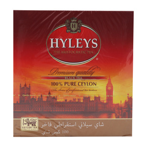 Hyleys English Aristocratic Tea 100 Teabags