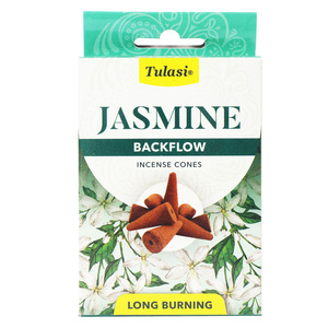 Tulasi Jasmine Incense Cones 10 pcs