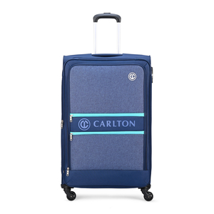 Carlton Apache 4 Wheel Soft Trolley, 69 cm, Blue