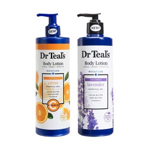 Dr Teal's Citrus Body Lotion 532 ml + Lavender 532 ml
