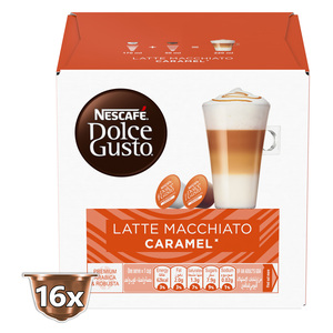 Nescafe Dolce Gusto Caramel Latte Macchiato Coffee 16pcs