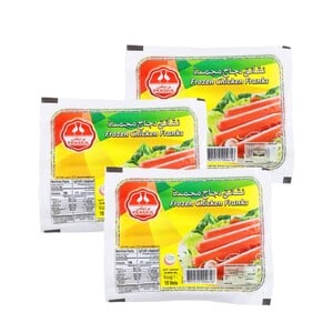 Perdix Chicken Franks Value Pack 3 x 340 g