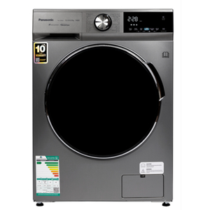 Panasonic Front Load Washer & Dryer, 12/8 kg, 1400 RPM, Dark Silver, NA-S24ML1LKW