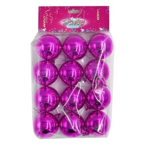 Party Fusion Home Decoration Ball Mix 6 cm 12 pcs SMA0043