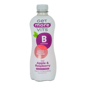 Get More Vits Still Apple & Raspberry Vitamin B 500 ml