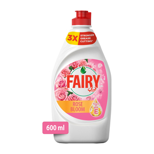 Fairy Rose Bloom Touch Of Vitamin E Dishwashing Liquid 600 ml