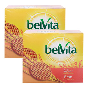 Nabisco Belvita Bran Biscuits, 24 x 62 g
