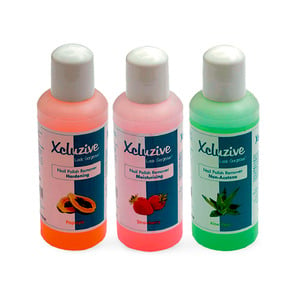 Xcluzive Nail Polish Remover Assorted 120 ml 2+1