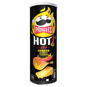 Pringles Hot Cheese & Chilli Flavour Potato Chips 160 g