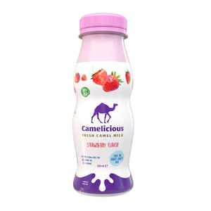 Camelicious Strawberry Flavour Camel Milk 250 ml