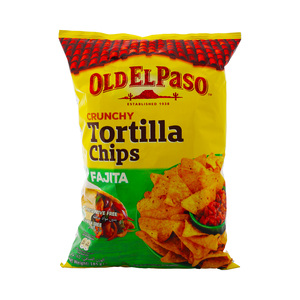 Old El Paso Crunchy Tortilla Chips Fajita Value Pack 185 g