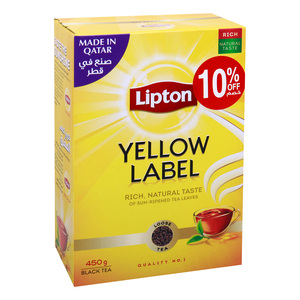 Lipton Yellow Label Tea Dust 450 g