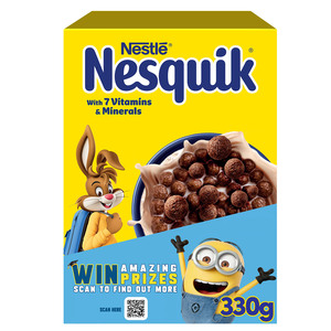 Nestle Nesquik Breakfast Cereal 330 g + Gift