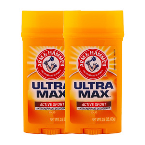 Arm & Hammer Deo Stick Ultra Max Active Sport Value Pack 2 x 73 g