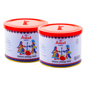 Amul Pure Ghee Value Pack 2 x 500 ml