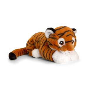 Keel Toys Keeleco Plush Lying Tiger, 25 cm, SE6100