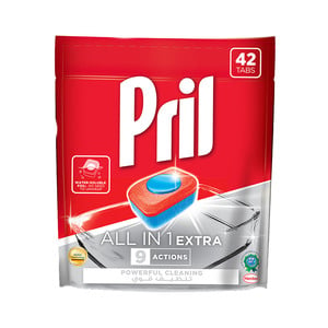 Pril All in 1 Extra Dishwashing Tab 42 pcs 764.4 g