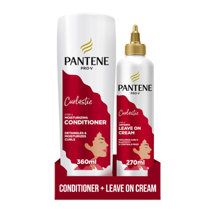Pantene Pro-V Curlastic Conditioner 360 ml + Leave On Cream 270 ml