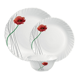 La Opala Classique Opal Dinner Set, 20 pcs, Soul Passion