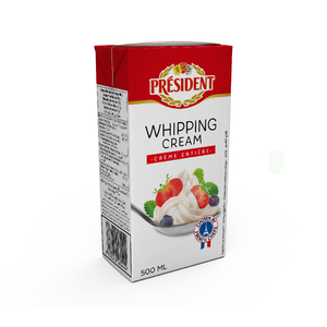 President Whipping Cream Tetra 500 ml