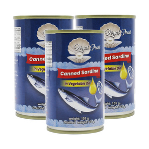 Royal Pearl Sardines In Vegetable Oil 3 x 155 g