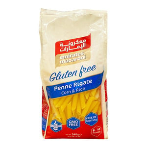 Emirates Macaroni Penne Rigate Pasta Gluten Free 340 g