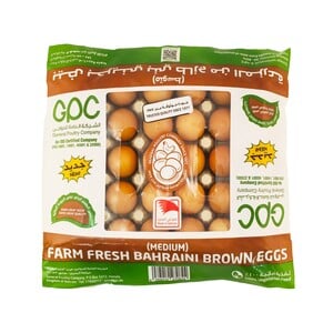 Bahrain Fresh Brown Egg Medium 30 pcs