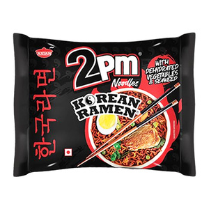 2PM Noodles Korean Ramen With Vegetables & Seaweed 100 g