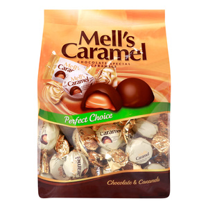 Mells Milky Chocolate Coated Caramel 500 g