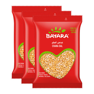 Bayara Chana Dal Value Pack 3 x 400 g