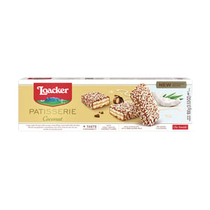 Loacker Gran Pasticceria Fine Milk Chocolate Biscuits With Coconut Cream 100 g