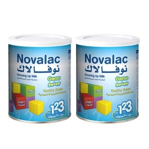 Novalac Genio Growing Up Milk Vanilla Flavour From 1-3 Years 2 x 800 g