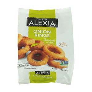 Alexia Onion Rings With Panko Breading & Sea Salt 382 g