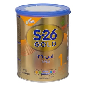 Nestle S-26 Gold Stage 1 Infant Formula From 0-6 Months 800 g