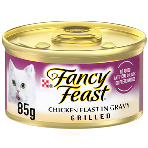 Purina Fancy Feast Grilled Chicken Feast In Gravy Cat Food 85 g