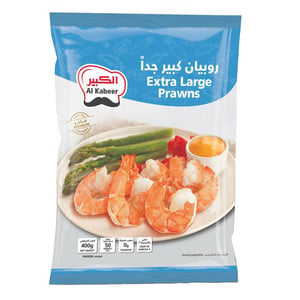 Al Kabeer Extra Large Prawns 400 g