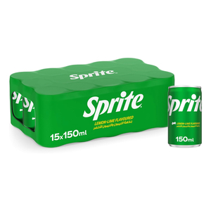 Sprite Lemon-Lime Can Value Pack 15 x 150 ml