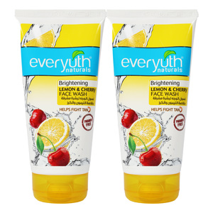 Everyuth Lemon & Cherry Face Wash Value Pack 2 x 150 g