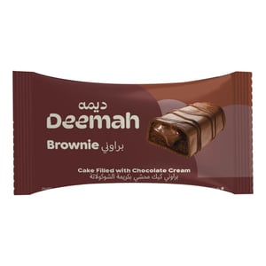 Deemah Brownie Cake With Chocolate Cream 12 x 37g