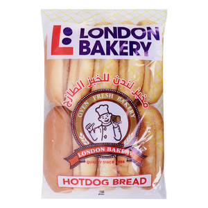 London Bakery Hotdog Bread 520 g