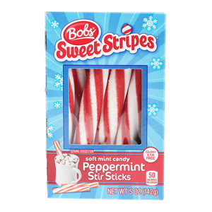 Bobs Gluten Free Sweet Stripes Candy Peppermint 142 g