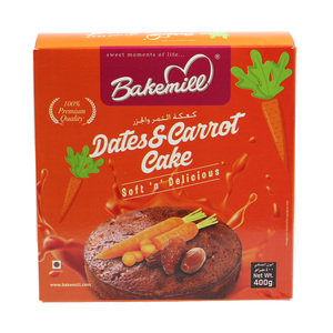 Bakemill Dates & Carrot Cake 400 g